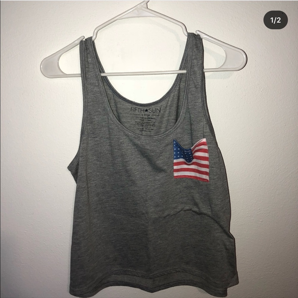 American flag shirt